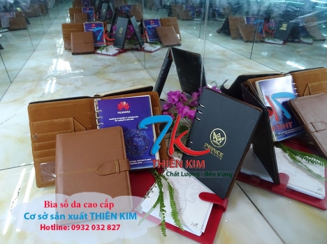 Xưởng làm bìa sổ tay, in cuốn sổ tay bìa da, nhận cung cấp sổ tay PU cao cấp, làm sổ tay giá rẻ,