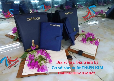 Xưởng làm bìa sổ tay, in cuốn sổ tay bìa da, nhận cung cấp sổ tay PU cao cấp, làm sổ tay giá rẻ,