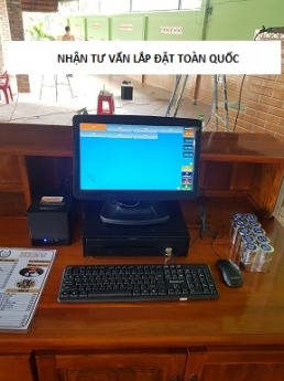 Lắp bộ tính tiền tại Sóc Trăng giá rẻ cho Trang cafe