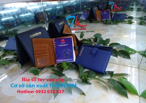 Xưởng làm bìa sổ tay, in cuốn sổ tay bìa da, nhận cung cấp sổ tay PU cao cấp, làm sổ tay giá rẻ,