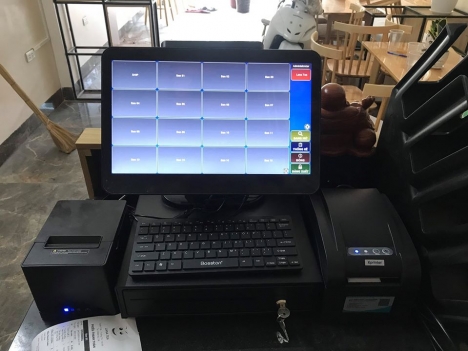 Bán máy tính tiền giá rẻ cho quán trà chanh tại An Giang