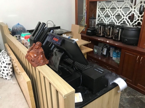 Bán máy tính tiền giá rẻ cho quán trà chanh tại An Giang
