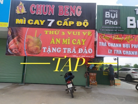 Bán máy tính tiền giá rẻ tại Trà Vinh cho quán mì cay-trà đào