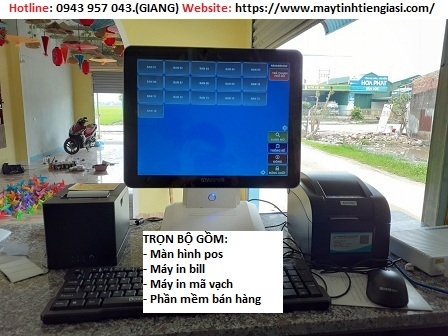 Tây Nguyên lắp máy tính tiền cho hệ thống trà chanh giá rẻ