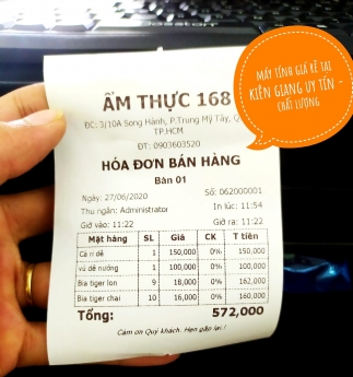 Máy tính tiền cảm ứng cho nhà hàng tại Đồng Tháp