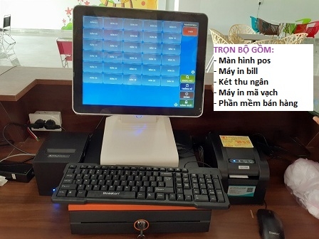 Tây Nguyên lắp máy tính tiền cho hệ thống trà chanh giá rẻ