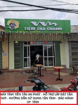 Tây Nguyên lắp máy tính tiền cho hệ thống trà chanh giá rẻ