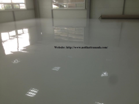 Thi công sơn sàn Epoxy, sơn Epoxy, sơn nền nhà xưởng