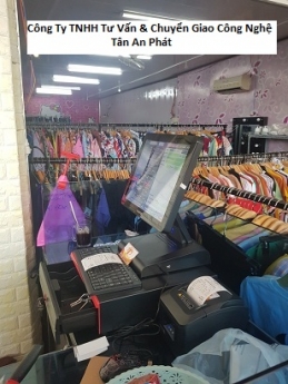 Cần Thơ lắp máy tính tiền cho shop quần áo giá rẻ