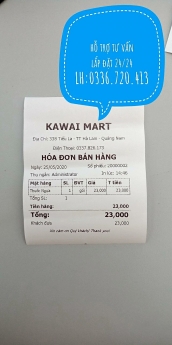 Máy tính tiền cho nhà sách tại Đồng Tháp