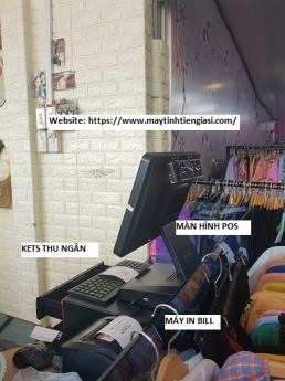 Cần Thơ lắp máy tính tiền cho shop quần áo giá rẻ