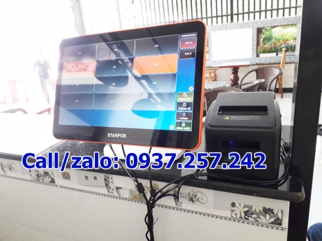 Bán trọn bộ máy in hóa đơn tính tiền cho quán cafe tại Cao Lãnh, Đồng Tháp