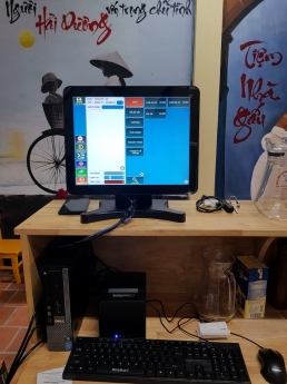 Bán máy tính tiền cho Sữa Chua Trân Châu tại Phan Thiết Uy Tín