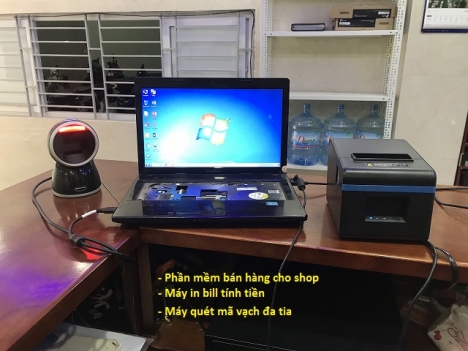 Tặng phần mềm dùng trọn đời khi mua máy in bán hàng Siêu Thị
