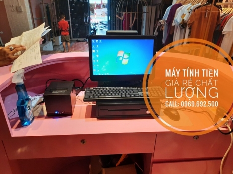 MÁY TÍNH TIỀN GIÁ RẺ CHO CỬA HÀNG QUẦN ÁO Ở TRÀ VINH