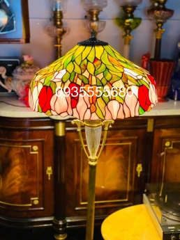 Đèn sàn tiffany hoa tulip hàng Đức cổ