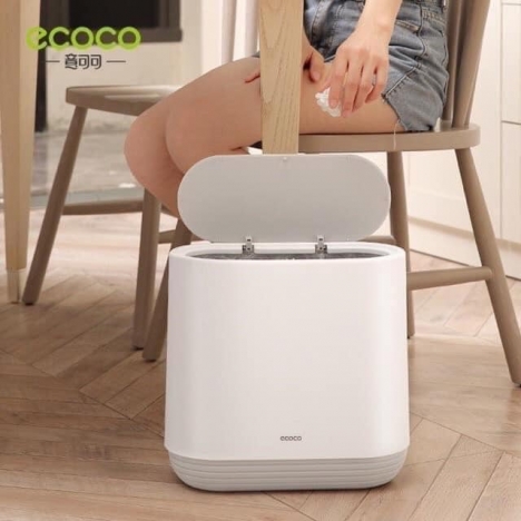 Thùng rác Ecoco chống đổ kín mùi Ecoco