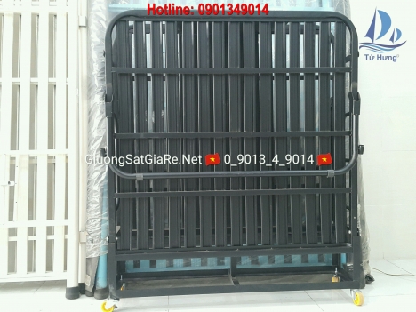 Giường xếp sắt 1m di động, tiện lợi Giá Rẻ