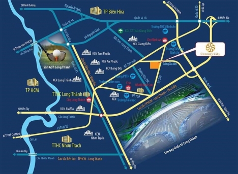 CENTURY CITY, CÁCH 2 KM ĐÃ TỚI SÂN BAY LONG THANH THÀNH, TẶNG 35 CHỈ VÀNG, CHIẾT KHẤU 21%