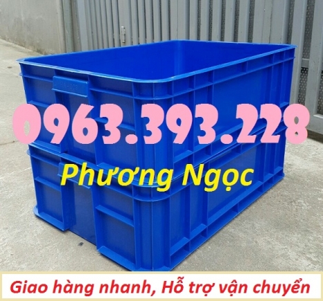 Thùng nhựa đặc HS003, sóng nhựa bít HS003, khay nhựa công nghiệp, hộp nhựa có nắp
