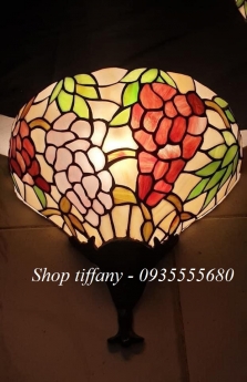 Thanh Lý Đèn Ốp Tường Tiffany Hoa Nho.