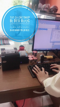 Bán máy tính tiền giá rẻ tại Bến Tre cho shop đồ chơi xe máy