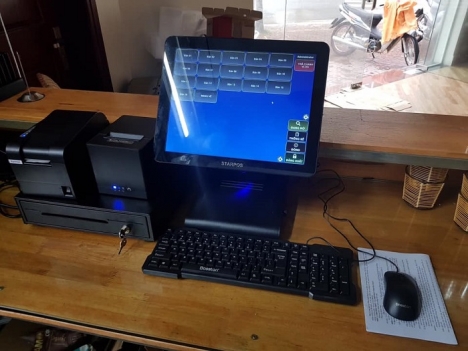 Combo máy tính tiền cho quán Lẩu tại Biên Hòa giá rẻ