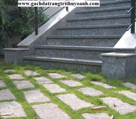 Đá phước hào lát sân vườn