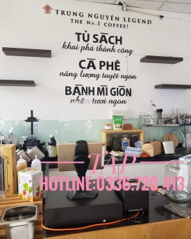 Bán máy tính tiền giá rẻ tại Bến Tre cho các quán cafe Trung Nguyên