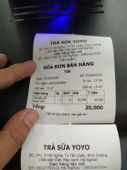 Phần mềm bán hàng cho Quán Trà Sữa Tại Bình Thuận uy tín
