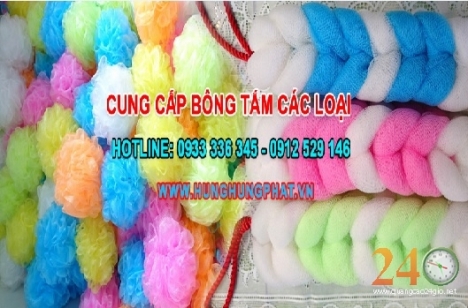 Bông tắm, Lưới làm bông tắm, Túi lưới đựng trái cây