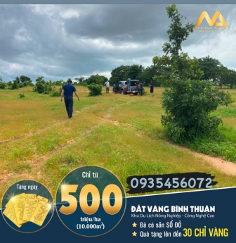 Nam Á Garden Đất vườn đầu tư lợi nhuận Bắc Bình-Bình Thuận(Sổ Đỏ) giá chỉ từ 50.000vnđ/m2