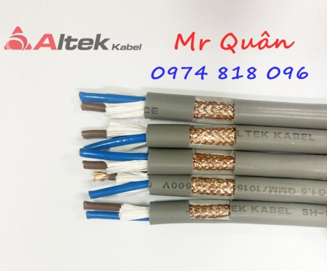 Cáp điều khiển có lưới chống nhiễu Altek Kabel 2cx1.5 SQmm
