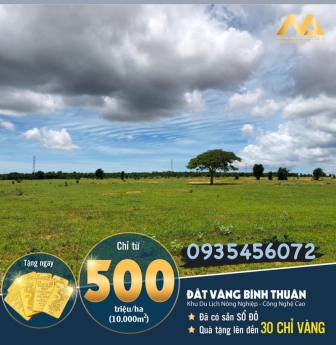 Nam Á Garden Đất vườn đầu tư lợi nhuận Bắc Bình-Bình Thuận(Sổ Đỏ) giá chỉ từ 50.000vnđ/m2