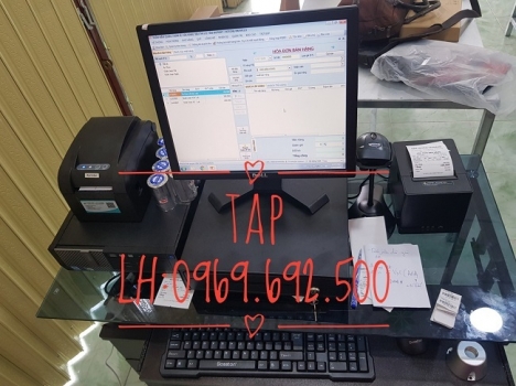 MÁY TÍNH TIỀN GIÁ RẺ CHO CỬA HÀNG XE TẠI BẮC GIANG