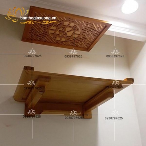 Cập nhật mẫu bàn thờ treo tường đơn giản và đẹp không nên bỏ qua