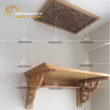 Cập nhật mẫu bàn thờ treo tường đơn giản và đẹp không nên bỏ qua