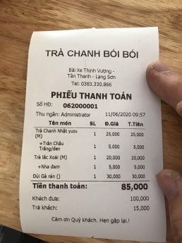 Chuyên bán phần mềm bán hàng cho Quán Trà Chanh tại Bình Thuận Uy Tín