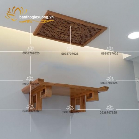Cập nhật mẫu bàn thờ treo tường đơn giản và đẹp không nên bỏ qua