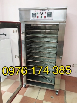Máy sấy dược liệu, viên thuốc đông y 10 tầng khay vuông công nghiệp giá rẻ