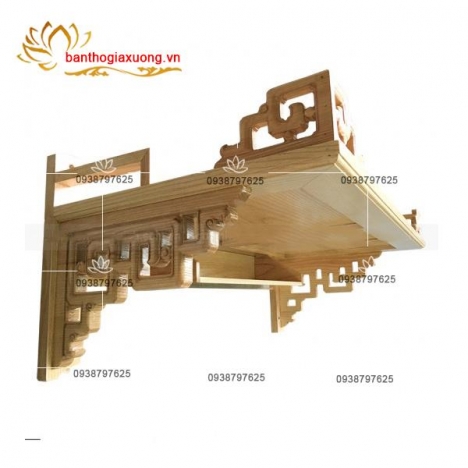 Gợi ý mua những mẫu bàn thờ treo tường phong thủy hiện đại