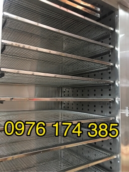 Máy sấy dược liệu, viên thuốc đông y 10 tầng khay vuông công nghiệp giá rẻ