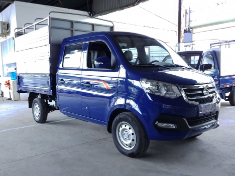 Xe tải Trường Giang T3 cabin đôi (lửng - mui bạt - kín)