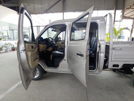 Xe tải Trường Giang T3 cabin đôi (lửng - mui bạt - kín)