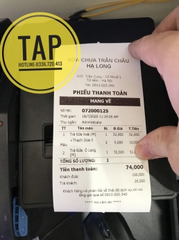 Bán máy tính tiền giá rẻ tại Vĩnh Phúc cho Tiệm sữa chua dẻo