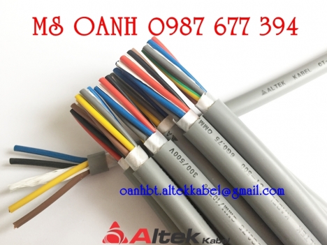 Cáp tín hiệu 2c x 1.5mm2 - Cáp điều khiển Altek Kabel