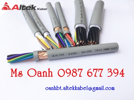Cáp tín hiệu 2c x 1.5mm2 - Cáp điều khiển Altek Kabel