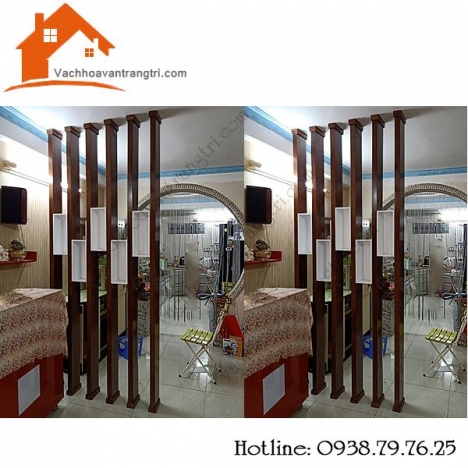 Xu hướng mới năm 2020 với lam gỗ trang trí phòng khách đẹp