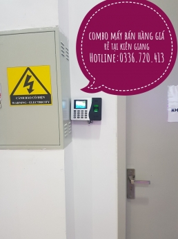 Lắp đặt máy chấm công vân tay quản lý bằng phần mềm tại Cà Mau