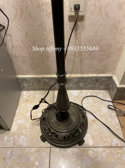 Đèn Sàn Tiffany Hoạ Tiết Chuồn Chuồn Cam.